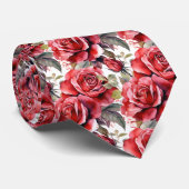 Red Roses Classic Officiële Stropdas (Opgerold)