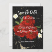 Red Roses Enregistrer la carte Date (Devant)