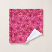 Red roses, flowers, red, love (Gant de toilette)