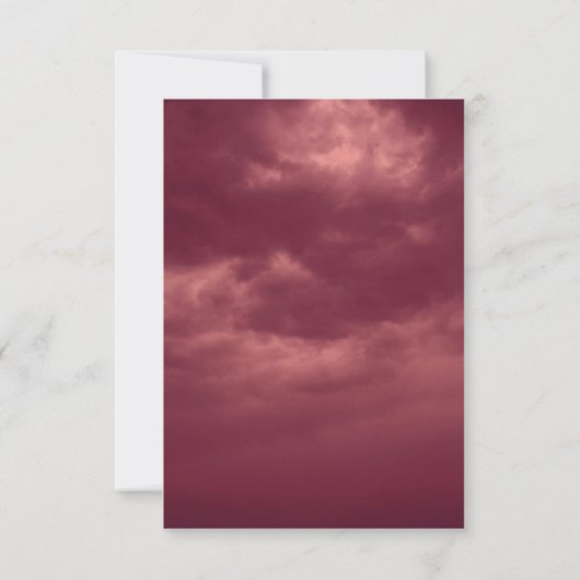 Red Roses Frame Image Red Clouds Wed RSVP & Menu (Dos)