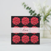Red Roses gelofte van vernieuwing Kaart (Staand voorkant)