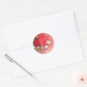 Red Roses Gift Label (Envelop)
