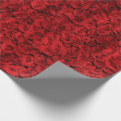 Red Roses Gift Wrap door HAMbyWG Cadeaupapier (Hoek)
