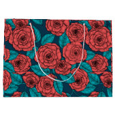 Red roses groot cadeauzakje (Achterkant)