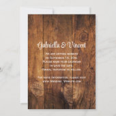 Red Roses Horse Bit Western Weddenschap Save the D Date (Achterkant)