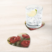 Red Roses  Kartonnen Onderzetters (Insitu)