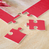 Red Roses & Lilacs Paul de Longpre Puzzle Vintage (Côté)