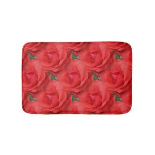 Red Roses Natuur Patroon Badmat
