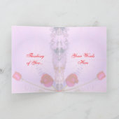 Red Roses - Pensez à votre carte (Intérieur)