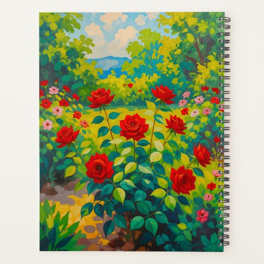Red Roses Planner (Dos)
