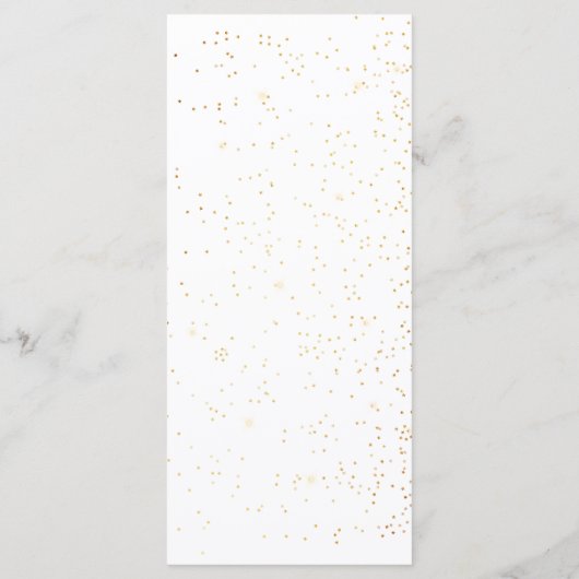 Red Roses Programme de mariage frontalier (Dos)