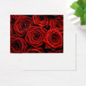 Red Roses Richting Kaarten Visitekaartjes (Bureau)
