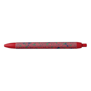 Red Roses Roos Garden Rode Inkt Pen