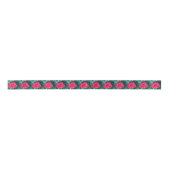 Red Roses Satin Ribbon Lint (Voorkant)