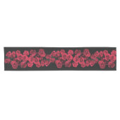 Red Roses Short Table Runner Korte Tafelloper (Horizontaal)