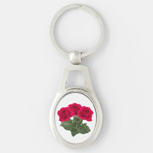 Red roses sleutelhanger (Voorkant)