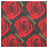 Red roses stof (Swatch)