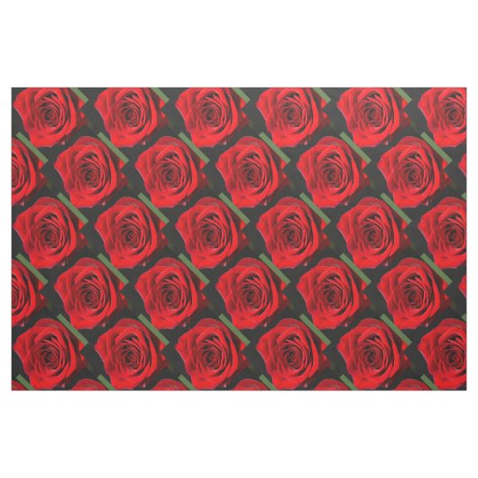 Red roses stof (Fat Quarter)