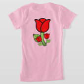 Red Roses T-Shirt (Laag Achter)