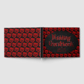 Red Roses Victorian Goth Livre d'invité Mariage (Complet)