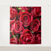 Red roses wandkleed (Voorkant)