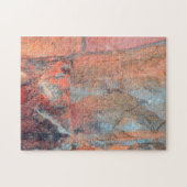 Red Rough Rock Hard Legpuzzel (Horizontaal)