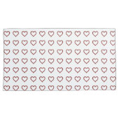 Red Ruby Gemstone Heart Kussensloop (Voorkant-Rechts)
