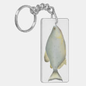 Red Ruby Piranha Sleutelhanger (Voorkant Links)