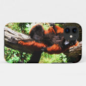 Red Ruffed Lemur Case-Mate iPhone Case (Achterkant (horizontaal))
