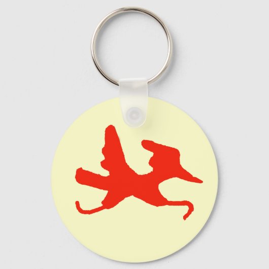Red Runner Sleutelhanger (Voorkant)