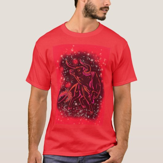 Red Running Bull T-shirt (Voorkant)