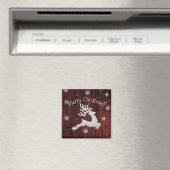 Red Russe Reindeer Magnet (In Situ (Lave-vaisselle))