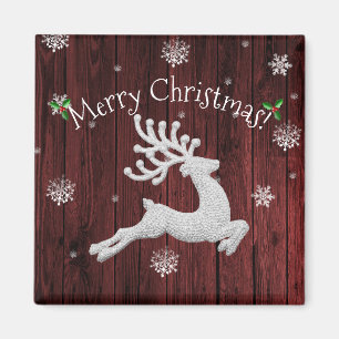 Red Russe Reindeer Magnet
