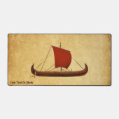 Red Sail Vikingschip II Bureaumat (Voorkant)