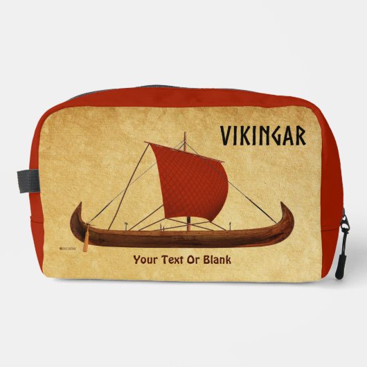 Red Sail Vikingschip II Toilettasje (Voorkant)