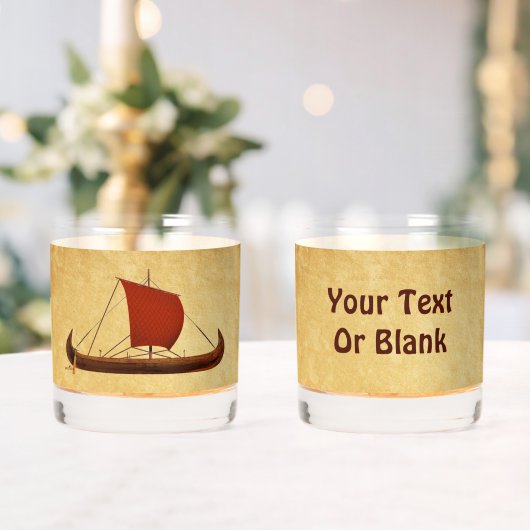 Red Sail Vikingschip II Whisky Glas (Insitu (Huwelijk))