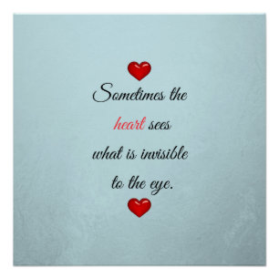 Red Saint Valentijnsdag Perfect Poster