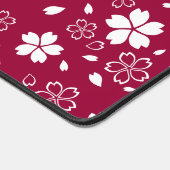 Red Sakura Pattern Bureaumat (Hoek)