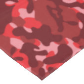 Red Salmon Camouflage Tafelkleed (Gekanteld)