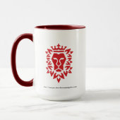 Red Sands Writers Circle mug (Gauche)