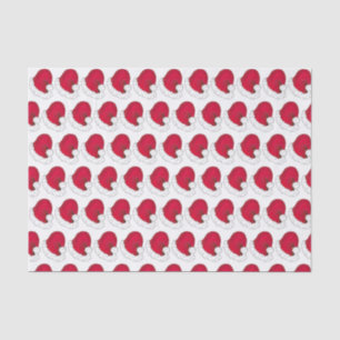 Red Santa Claus Pet Merry Kerstmis Holiday Tissuepapier