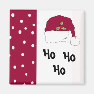 Red Santa Hat Magneet