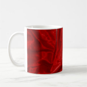 Red Satin-Coffee Mok