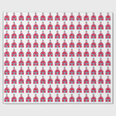 Red School House Cadeaupapier (Vlak)