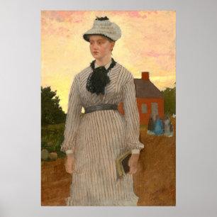 Red School House - Winslow Homer Poster d'Art