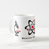 Red Science Matters Design Mug (Devant gauche)
