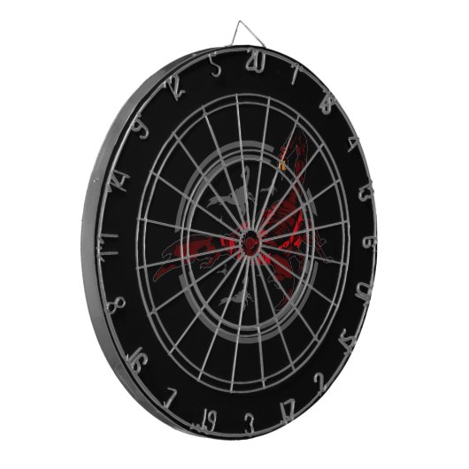 Red Scorpion Dartbord (Voorkant Links)