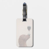 Red Setter Dog Au Vin 2 Bagagelabel (Achterkant verticaal)