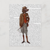 Red Setter Rider Full Briefkaart (Voorkant)