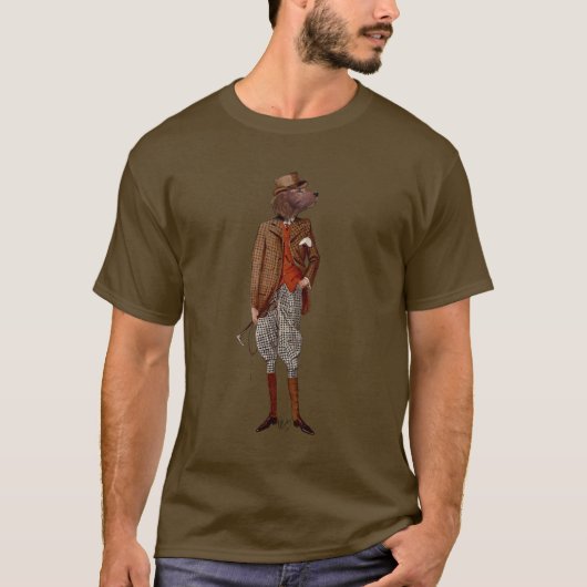 Red Setter Rider Full T-shirt (Voorkant)